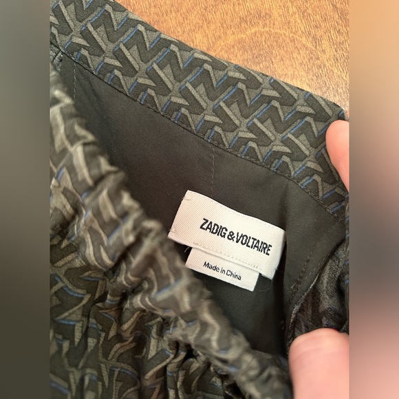 Zadig & Voltaire Joslin ZV Skirt Army green 34 XS S - Picture 4 of 5